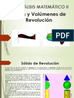 Áreas y Volúmenes de Revolución
