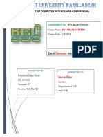 Attribute Closure: Department of Computer Science and Engineering