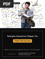 TechDataStructuresSamplePaper (50questions)