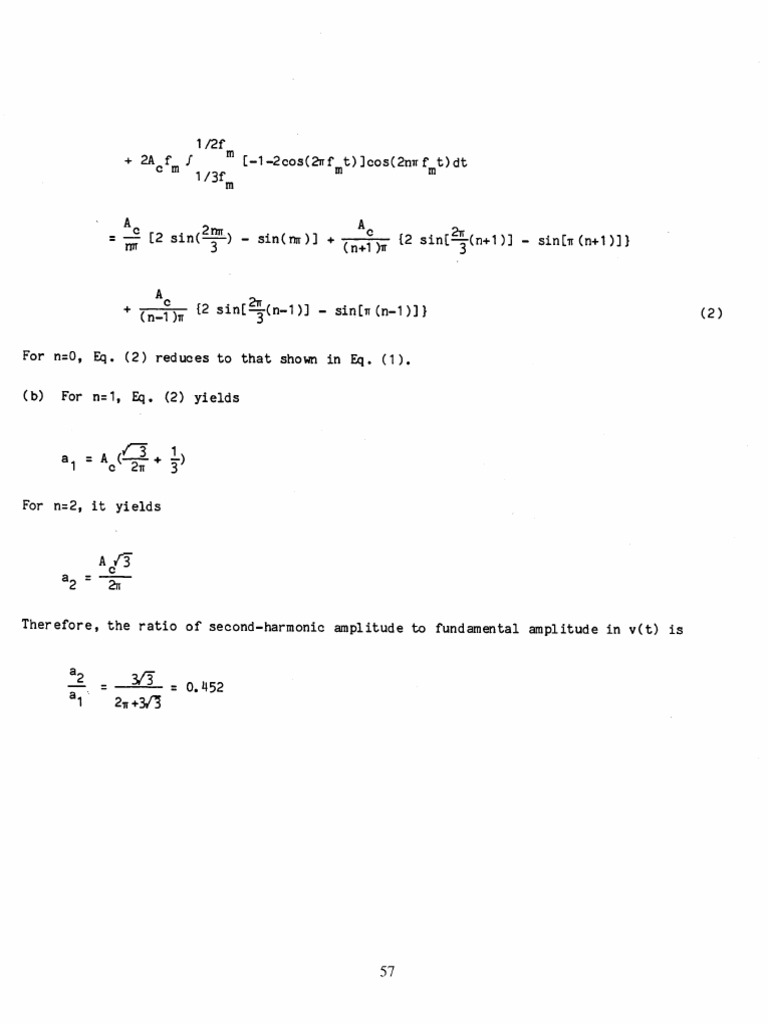 Solution Manual For Communication Systems Haykin 7 PDF