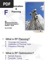 Optimization & Planning: By: Mohammad Haris Khan RF Optimization Engineer Mobilink - South Nov 20 '2009