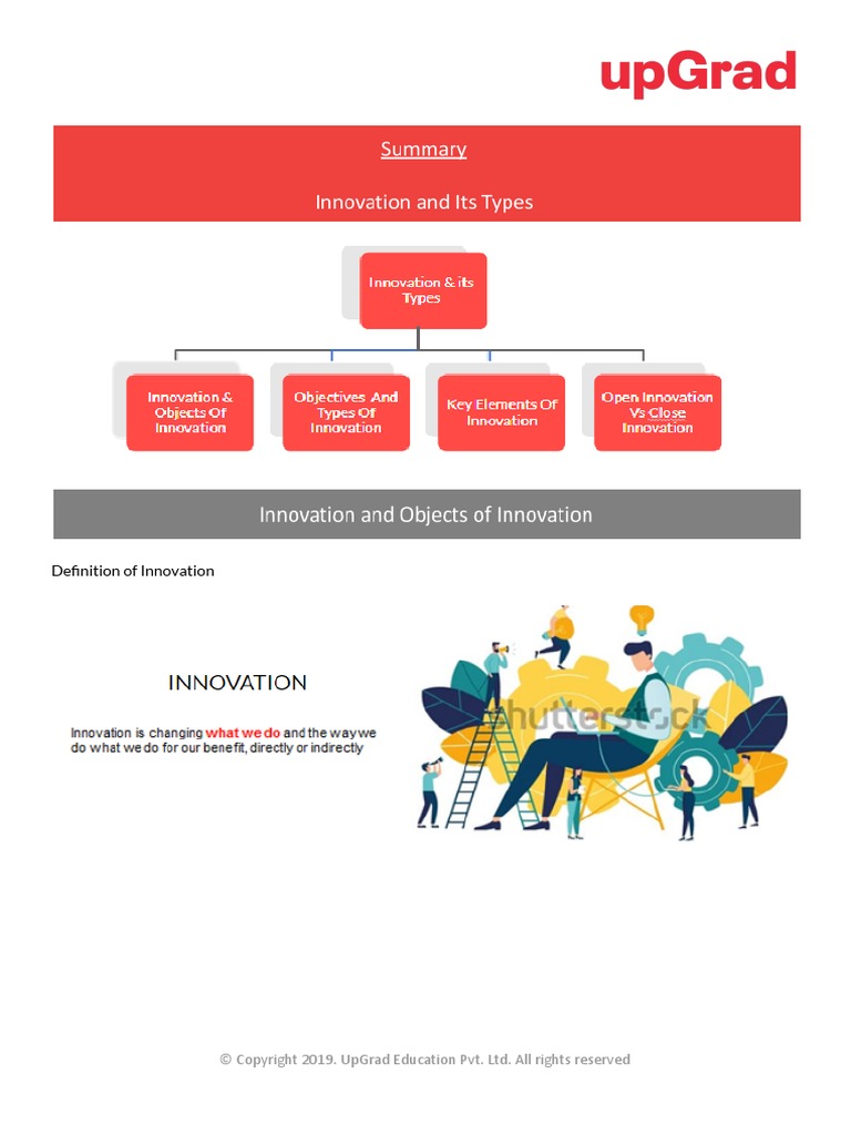 Understanding Innovation: Definitions & Types | PDF | Copyright | Justice