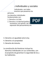 Derechos Individuales y Sociales