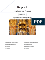 Engineering Physics (PH11101) Quantum Computing