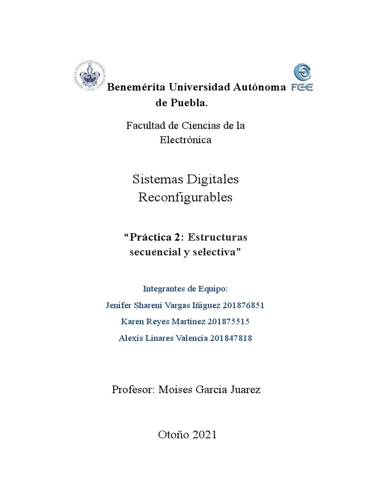 Practica 2 Pdf Microcontrolador Microprocesador
