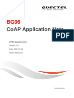 Coap Application Note: Lpwa Module Series