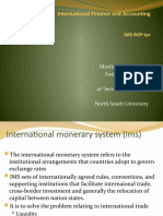 International Finance and Accounting: IMS-BOP-Ipr