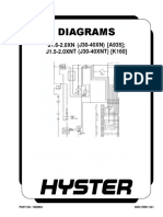 Hyster J40xnt Parts and Service Diagrams 1688884 8000SRM1341 (07 2011) US EN