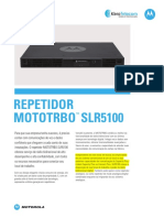 RPT SLR5100 Especificaçao