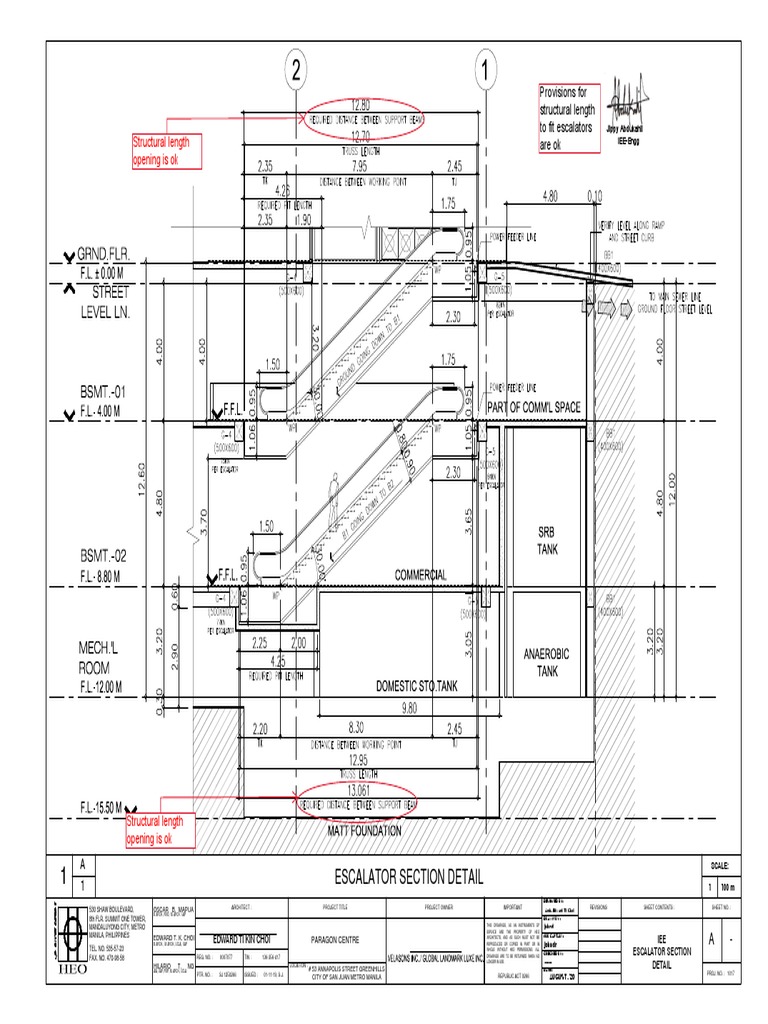 Escalator Section Detail Overview | PDF | Educational Assessment And ...