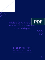 Guide Aides Création Numérique (France)