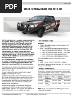 CDS11309 Toyota Hilux 1KD 2012 Kit