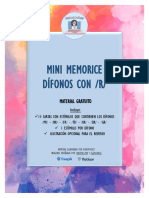 Mini Memorice Difonos Con R