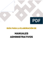 Guía para La Elaboración de Manuales Administrativos