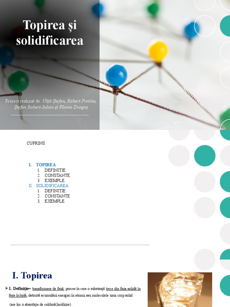 Topirea Si Solidificarea | PDF