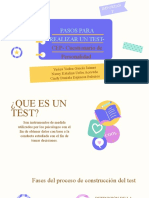 Pasos para Realizar Un Test