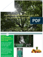 DEFINITIVO - Aspetti Naturalistici Ed Ecologici Delle Zone Verdi Nelle Aree Urbanizzate