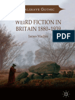 Weird Fiction in Britain 1880-1939