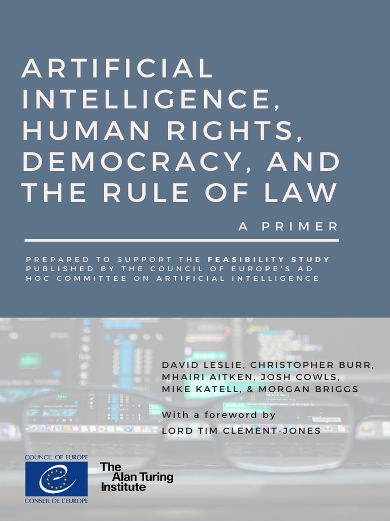 AI Human Rights Democracy and The Rule of Law 1626817771 | PDF | Human ...