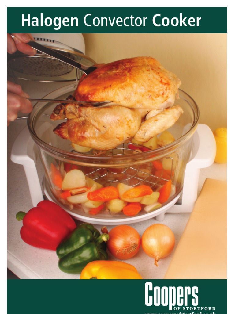 Halogen Oven Cooking Coopers Horno Asado