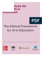 The Ethical Framework For AI in Education