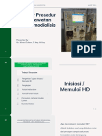 Materi HD Prosedur Pre, Intra, Dan Post HD MARET 2021