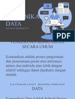 Karakteristik Aplikasi Komunikasi Data