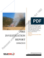Pigeon Valley Fire Investigation Report Part 1
