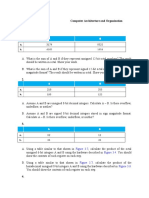 Assignment 3 Computer Architecture and Organization