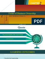 CH - 2 - Forms of Business Ownership