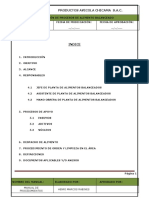 Procedimiento Del Proceso de Alimento