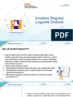 10 - Analisis Regresi Logistik Ordinal