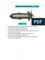 Objective: A Study On Derivatives Market in India