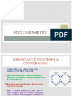 Stoichiometry