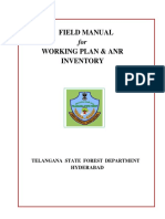 Field Manual For Working Plan and ANR Inventory