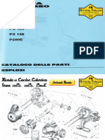 Catalogo Esplosi Dei Modelli Vespa PX 125 150 P200e