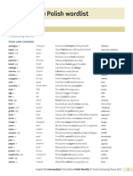 Intermediate Polish Wordlist: File 1