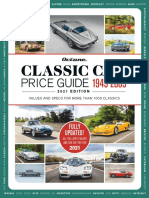 Octane Classic Car Price Guide - 2021 UK