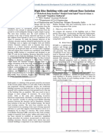 Seismic Evaluation of High Rise Building With and Without Base Isolation