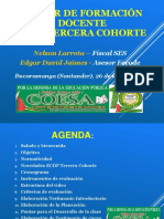 TALLER de FORMACIÓN Docente ECDF III- Coesa -Santander -Nelson Larrota - Edgar Jaimes