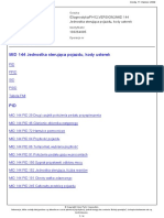 MID 144 Jednostka sterująca pojazdu, kody usterek