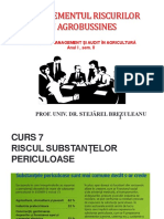 Managementul Riscurilor Curs 7 Riscul Subst Peric 2021