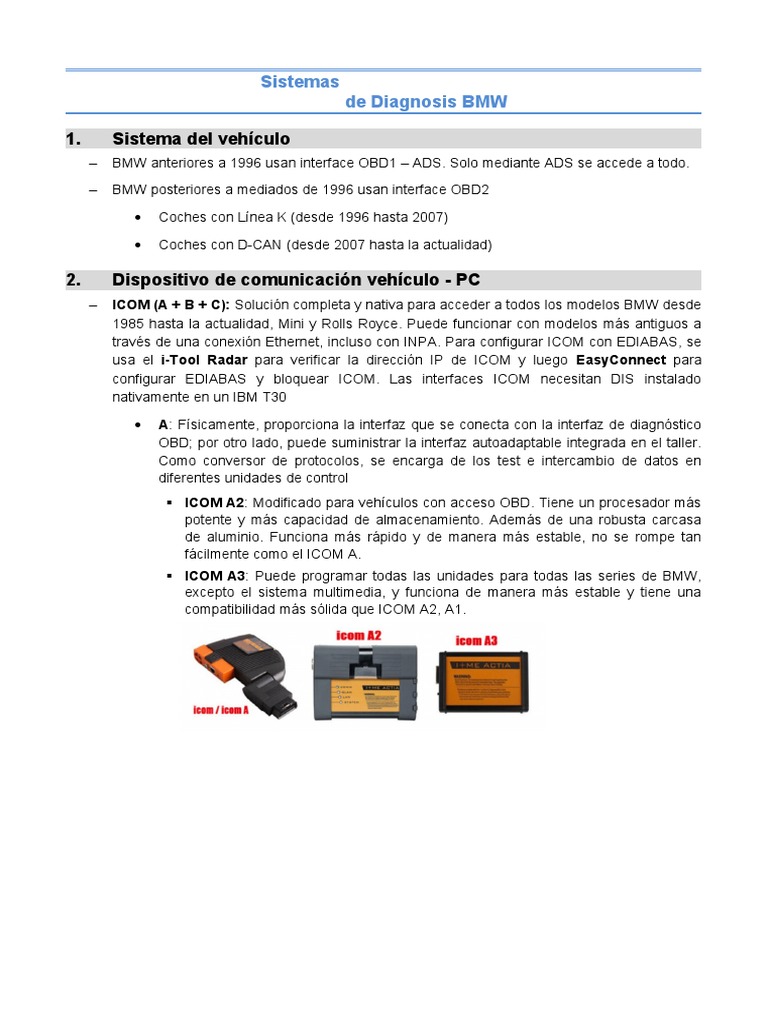 Interfaz ADS OBD Para Diagnóstico BMW | Compatible Con INPA Ediabas | Conexión RS-232