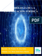 Metodología de la investigación jurídica