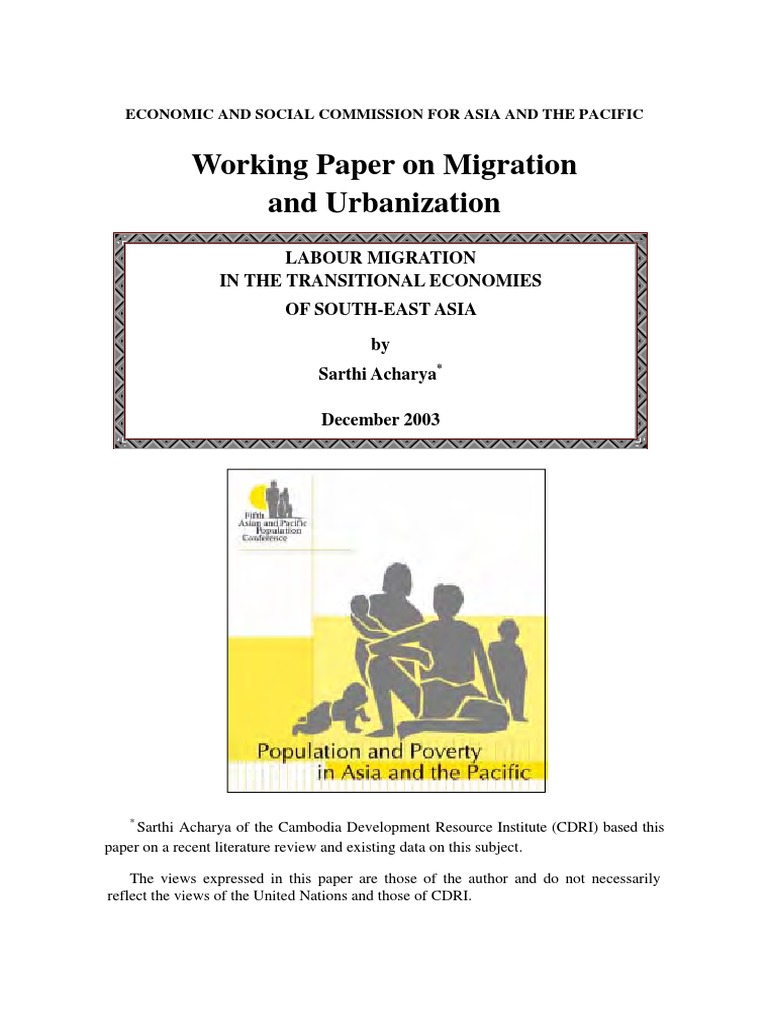 Labour Migration in Southeast Asia | PDF | Cambodia | Human Migration