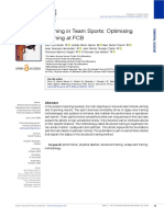 Training in Team Sports: Optimising Training at FCB: Open Access