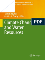 Cambio Climático y Recursos Hídricos