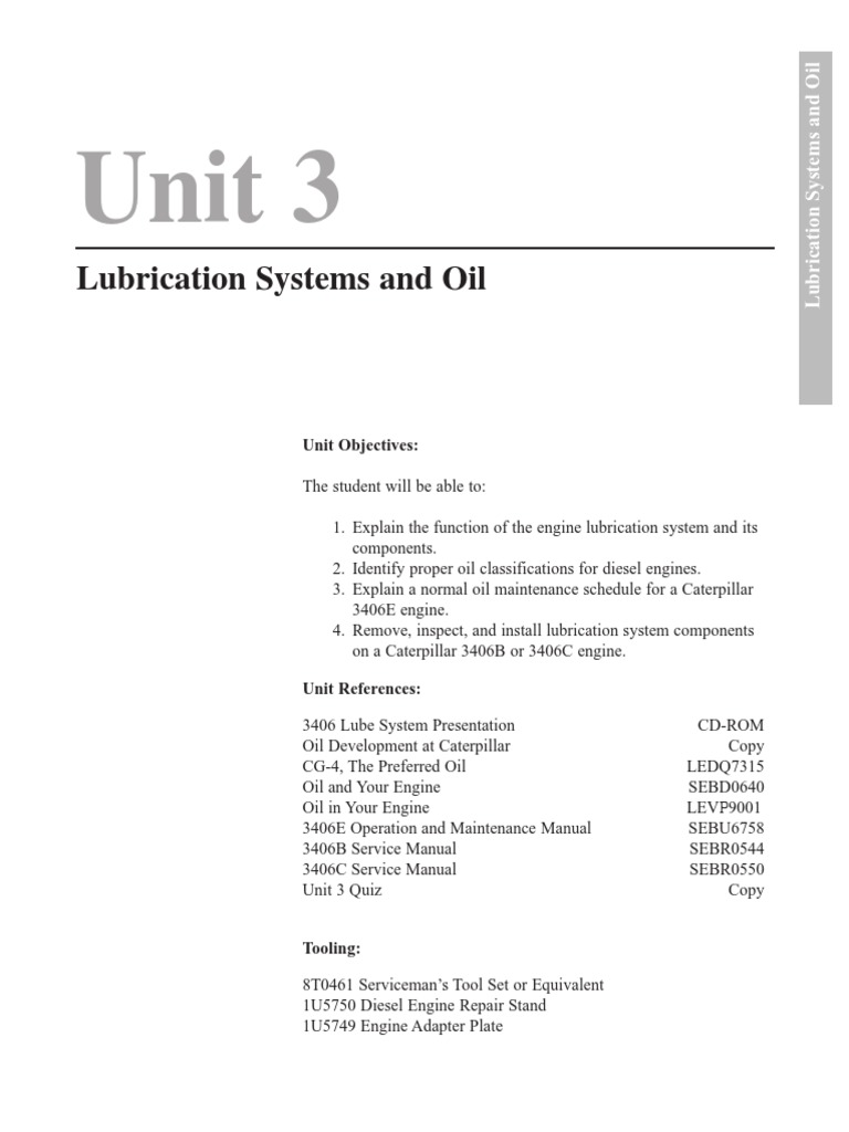 Diesel Engine Lubrication Systems Overview | PDF | Pump | Motor Oil