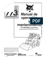 Manual de Operación y Mantenimiento Bobcat 773