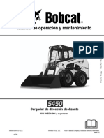 Manual de Operación y Mantenimiento Bobcat S450 (B1ED11014)